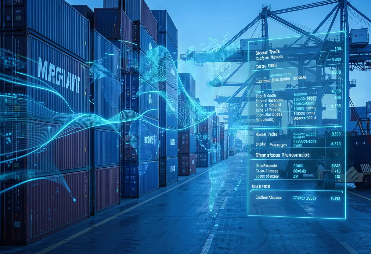 通関業界でAIにより申請効率化と電文作成自動化を実現